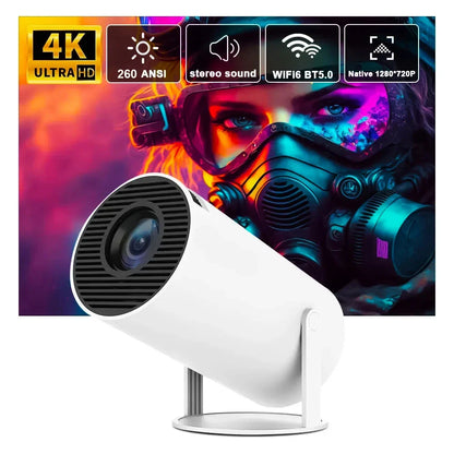 Magicubic 4K Projector - Android 11, Dual WiFi6, 260ANSI, 1080P Outdoor Cinema