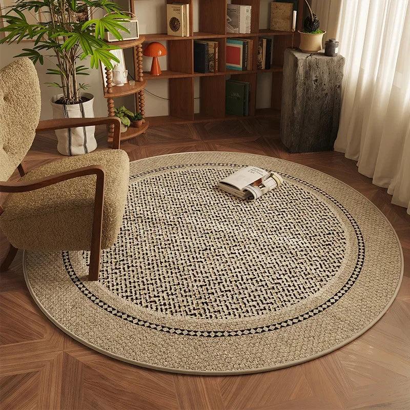 Veloria Plush Soft Modern Round Rug