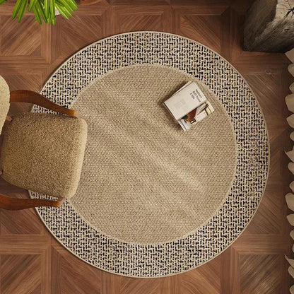 Veloria Plush Soft Modern Round Rug