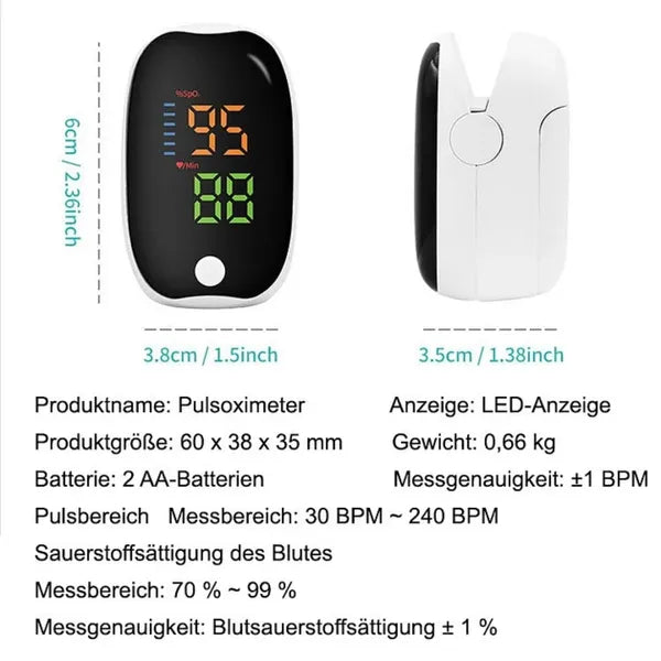 High-Precision Medical Pulse Oximeter