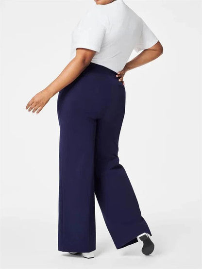 🔥LAST DAY 50% OFF🎁 Tummy Control Button Wide Leg Pant