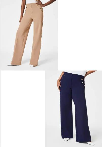 🔥LAST DAY 50% OFF🎁 Tummy Control Button Wide Leg Pant